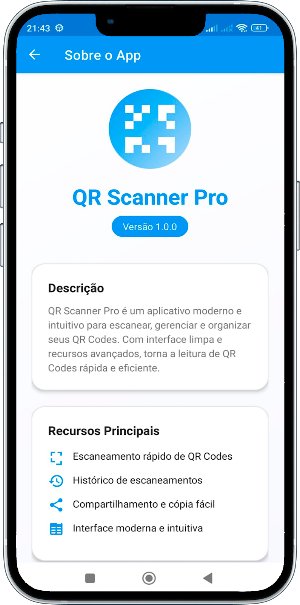 Leitor QR Screenshot 2
