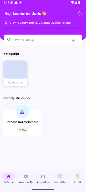 Glow Beauty Brčko Screenshot 1