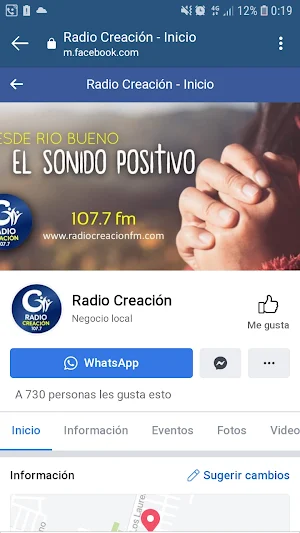 Radio Creación FM Screenshot 2