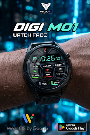 Digi M01 Watch Face Screenshot 0