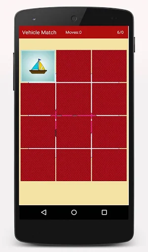 Vehicle Matching Game. Screenshot 3