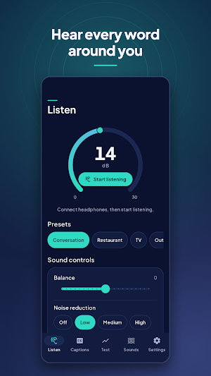 Hearing Aid Ear Booster Loud Screenshot 0