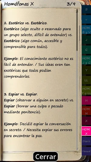 Juego de ortografía en español Screenshot 2