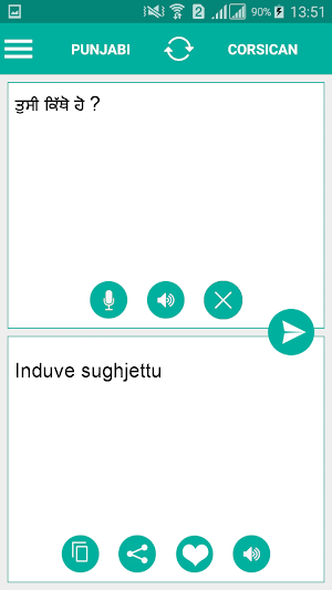 Corsican Punjabi Translator Screenshot 1