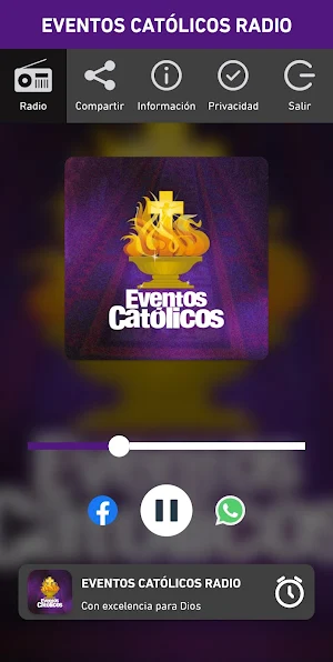 EVENTOS CATÓLICOS RADIO Screenshot 0