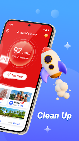 Powerful Cleaner-Clean Storage Screenshot 1