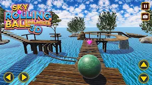 Sky Rolling Ball Balancer 3D Screenshot 1