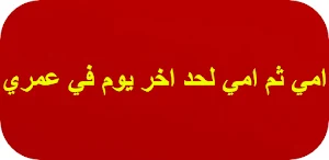 امي ثم امي لحد اخر يوم في عمري Screenshot 0