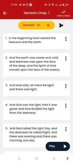 Geneva Bible -  Offline Bible Screenshot 2