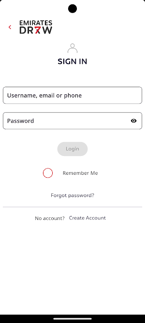 Account Management Screenshot 1