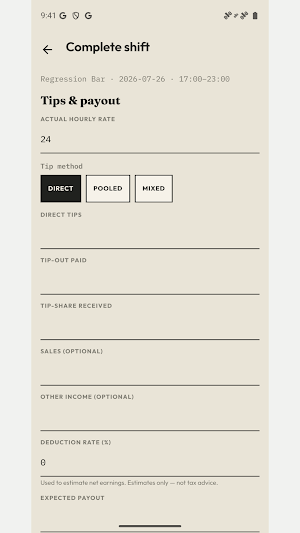 ProTip365 - Tip Tracker Screenshot 3