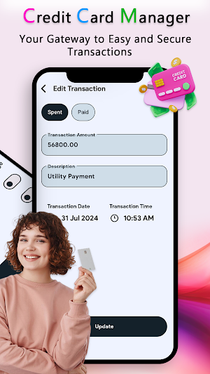 Credit Card Manager Screenshot 2