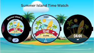 Summer Island Time Watch Screenshot 2