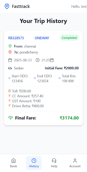 Fasttrack Driver Screenshot 1
