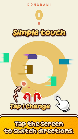 Dongrami : Dodge the blocks Screenshot 0