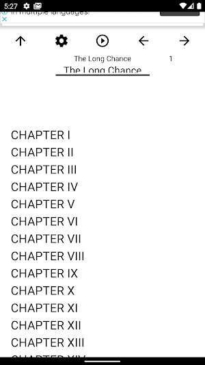 Book, The Long Chance Screenshot 0