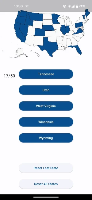 State Tracker Screenshot 0