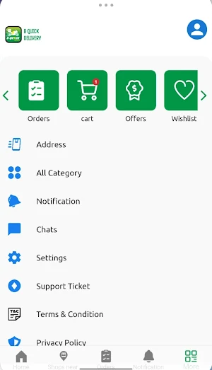 bquickdelivery Screenshot 1