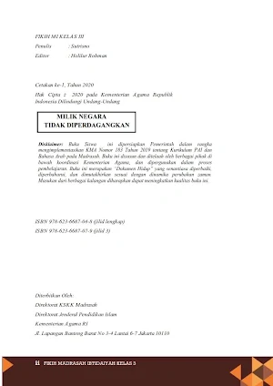 Buku Fikih MI Semua Kelas Screenshot 3