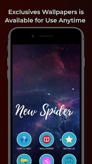 New year Spider Unique Wallpap Screenshot 2