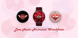 Love Heart Animated Watchfaces Screenshot 1
