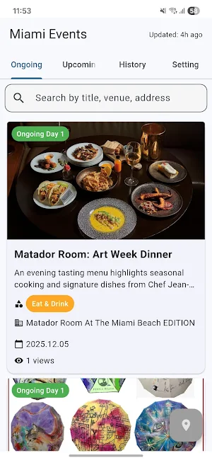 Miami Events & Festivals Screenshot 0
