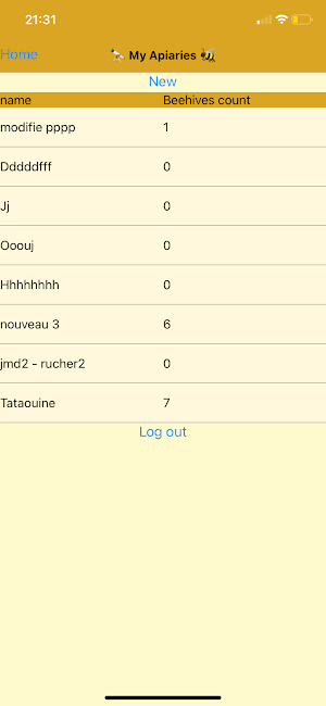 I manage my apiaries Screenshot 1