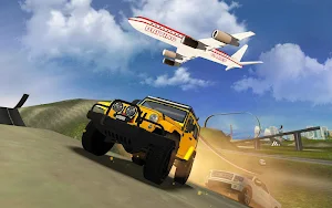 Offroad SUV Stunt Jeep Driving Screenshot 3