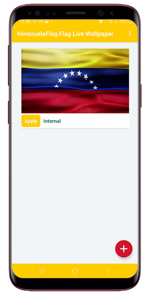 Venezuela Flag Live Wallpaper Screenshot 0