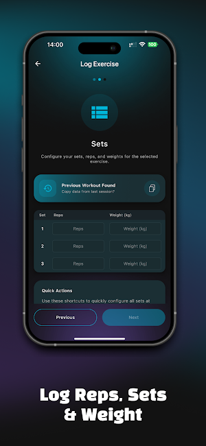 GymDroid - Gym Strength Log Screenshot 3
