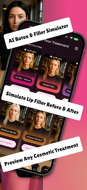 Botox & Face Filler Simulator Screenshot 1