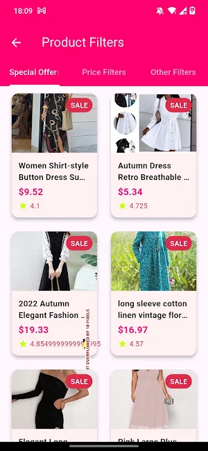Women's dress online shopping Screenshot 2