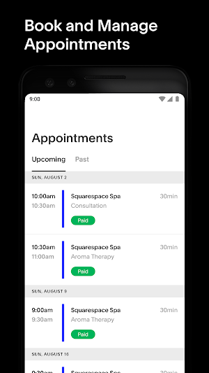 Acuity Scheduling Client Screenshot 1