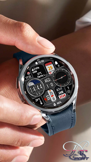 N-SPORT662 Hybird Watch Face Screenshot 3