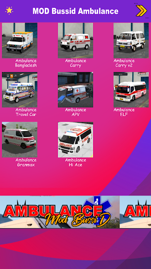Ambulance Mod Bussid Screenshot 1