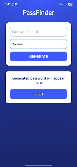 PassFinder Screenshot 1