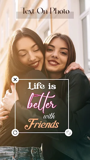 Add Text on Photo - Text Art Screenshot 0