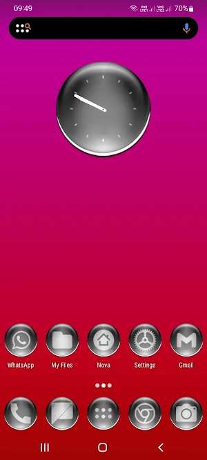 Gray Pixl Glass Icon Pack Screenshot 0