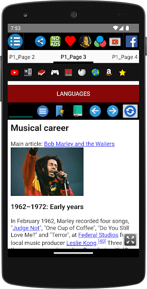 Bob Marley - Biography Screenshot 3