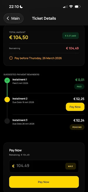 After Ticket Screenshot 0