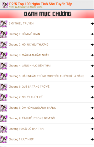 Top 100 Truyện Ngôn Tình Sắc T Screenshot 2