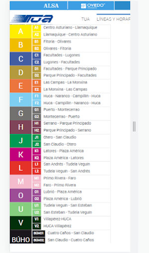 Transportes Region Asturias Screenshot 1
