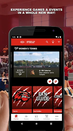 West Cab Wolverines Gameday Screenshot 0