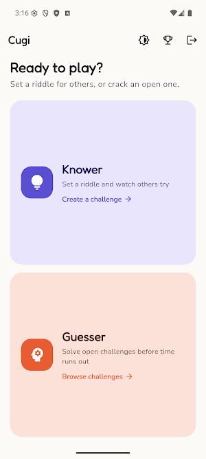Cugi — Can U Guess It? Screenshot 0