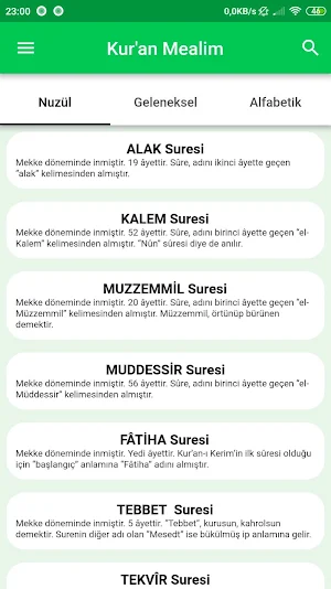 Kur'an Mealim Screenshot 0