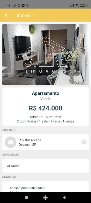 Solene Imóveis Screenshot 1