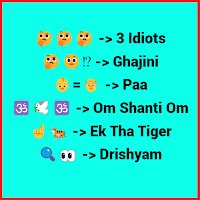 Bollywood Movie Emoji Answers