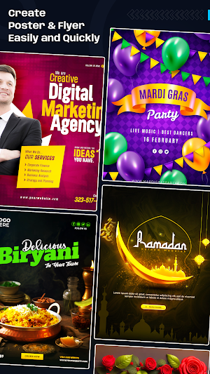 Poster Maker & Flyer Maker Screenshot 2
