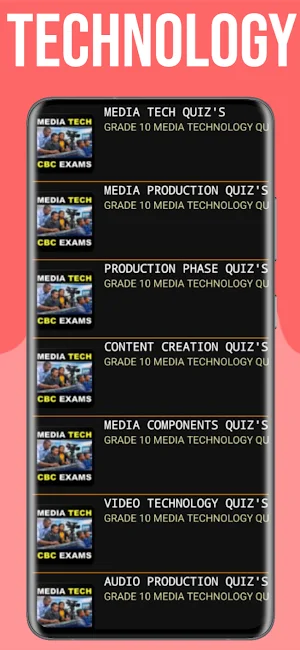 Grade 10 CBC Media Tech Exams Screenshot 2