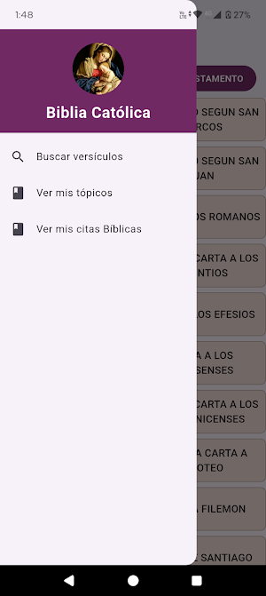 Biblia Católica Screenshot 0